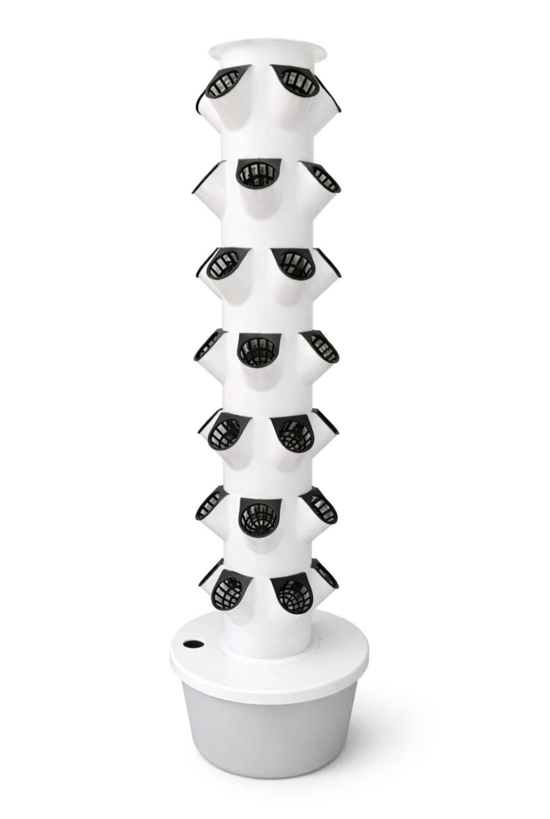 The VertiGrowth hydroponic tower structure
